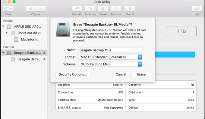 seagate disk utility for mac