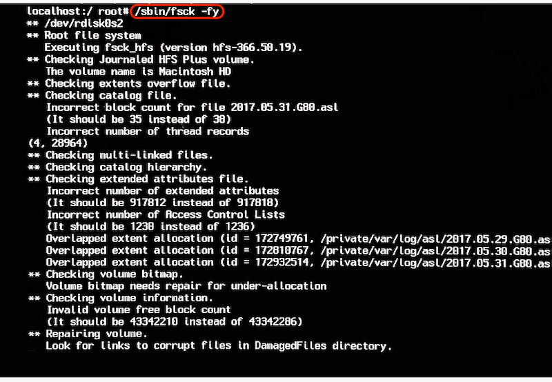 AppleAPFSMedia not mounted