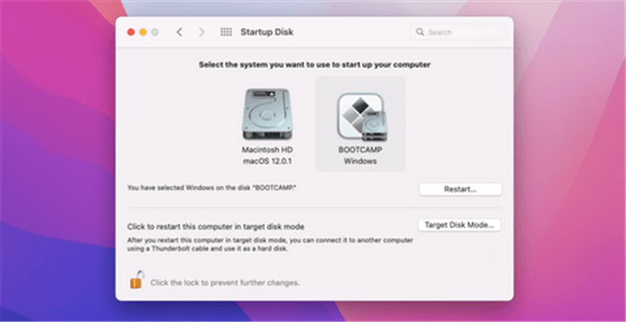 Change Mac Startup Disk