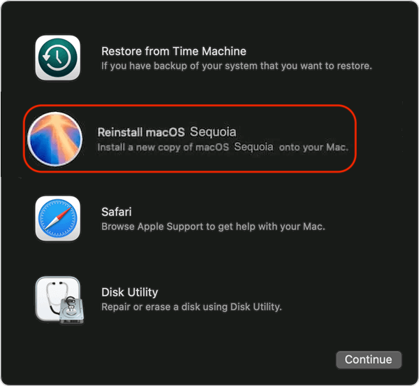 wipe hard drive on macOS Sequoia