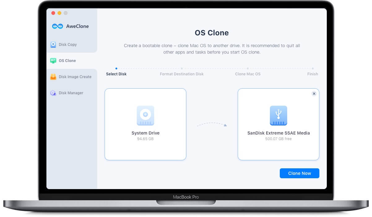 Easy and Powerful Disk/Data Clone Software for Mac Mac